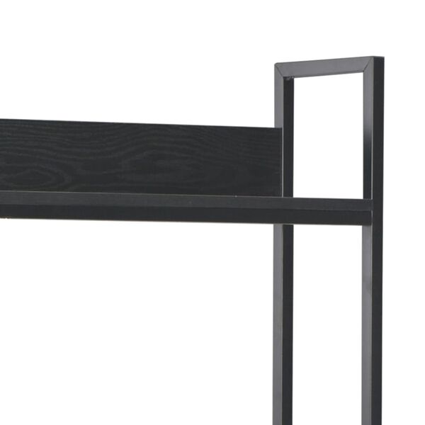 vidaXL Computer Desk Black 120x60x138 cm