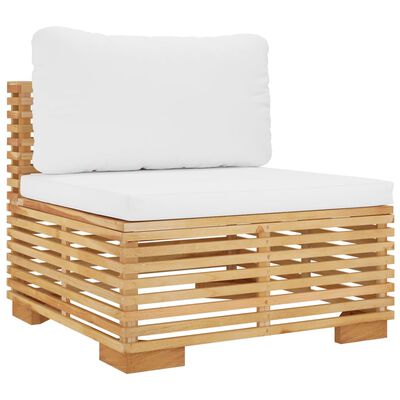 vidaXL 6 Piece Garden Lounge Set with Cushions Solid Wood Teak