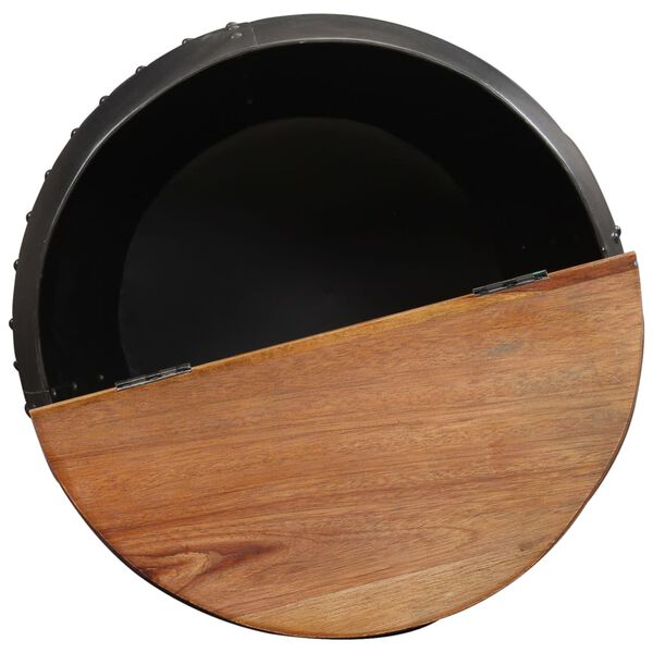vidaXL Coffee Table 53x43 cm Solid Reclaimed Wood