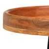 vidaXL Table Set 3 Pieces Solid Mango Wood and Steel