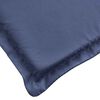 vidaXL Sun Lounger Cushion Navy Blue Oxford Fabric
