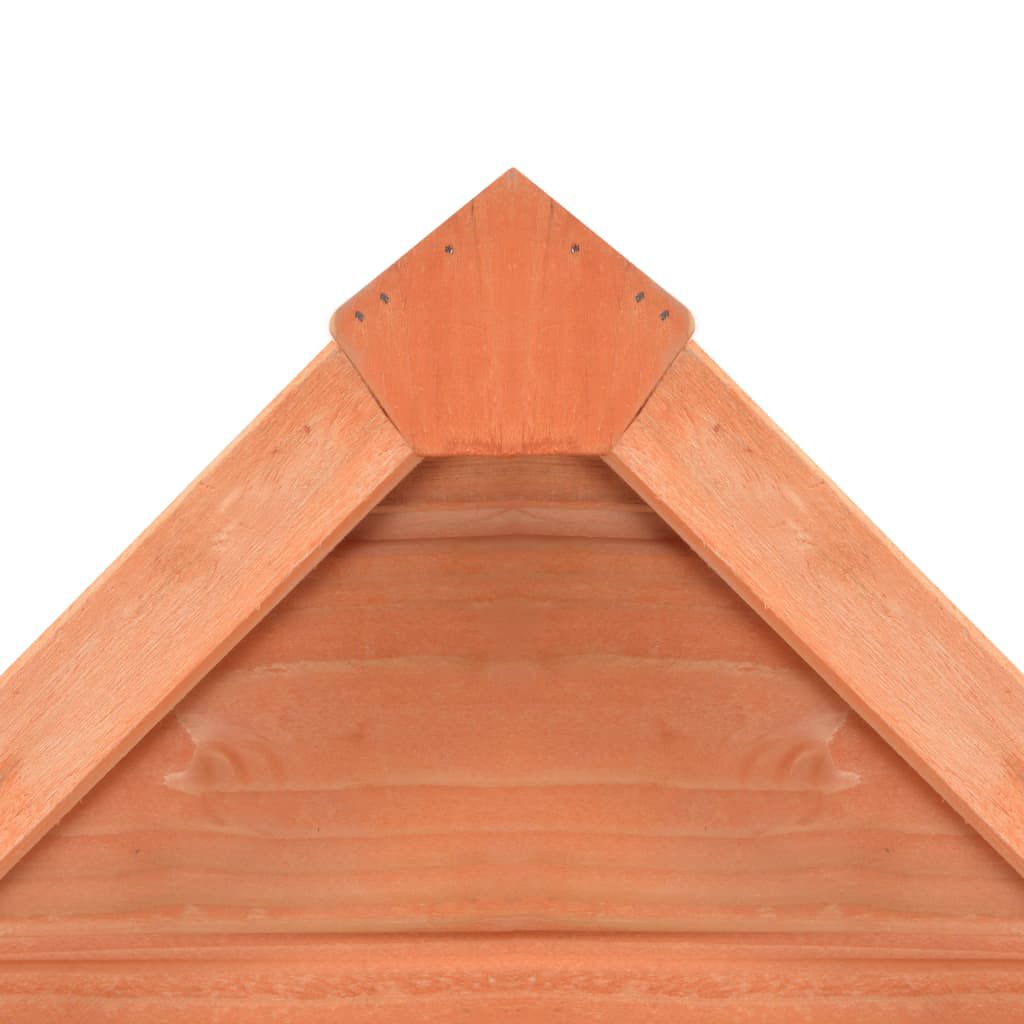 vidaXL Garden Storage Shed 71x60x213 cm Wood