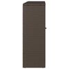 vidaXL Storage Cabinet with Storage Brown 100 x 36 x 102 cm Rattan