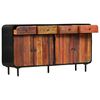 vidaXL Sideboard Solid Reclaimed Wood 140x35x76 cm