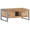 vidaXL Coffee Table 95x50x40 cm Rough Mango Wood