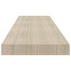 vidaXL Floating Wall Shelves 2 pcs Oak 90x23.5x3.8 cm MDF