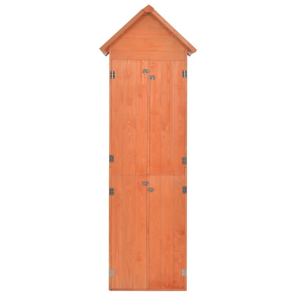 vidaXL Garden Storage Shed 71x60x213 cm Wood