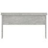 vidaXL Coffee Table Concrete Grey 80x50.5x41.5 cm Engineered Wood