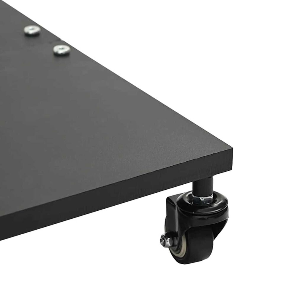 vidaXL Outdoor Umbrella Bases Black 45 x 45 x 31.5 cm Steel