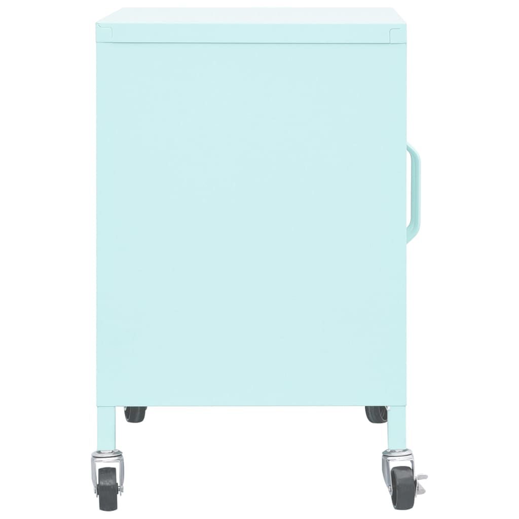 vidaXL Storage Cabinet Mint 60x35x56 cm Steel