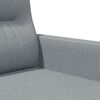 vidaXL 2-Seater Sofa Light Grey 120 cm Fabric
