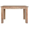 vidaXL Dining Table Solid Mahogany Wood 120x60x77 cm
