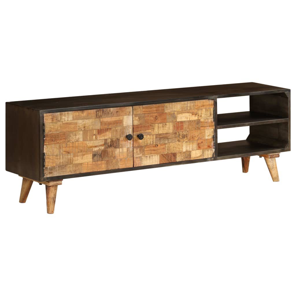 vidaXL TV Cabinet Solid Mango Wood 140x30x45 cm