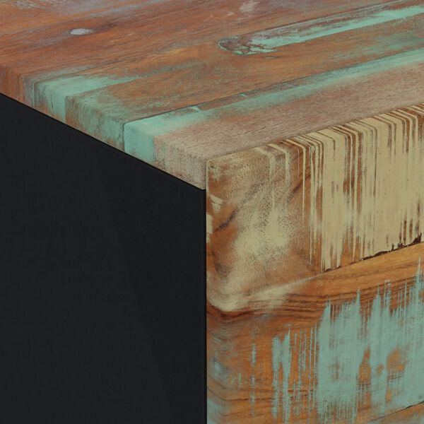 vidaXL Bedside Cabinet 40x33x46 cm Solid Wood Reclaimed