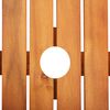vidaXL 3 Piece Garden Dining Set with Cushions Solid Acacia Wood