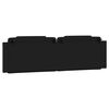 vidaXL Headboard Cushion "Viana" Black 183 cm King Faux Leather
