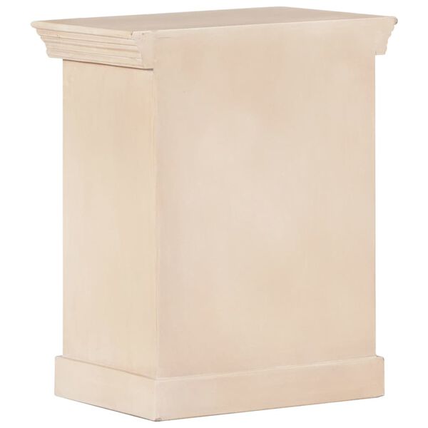 vidaXL Bedside Cabinet 40x30x50 cm Solid Mango Wood