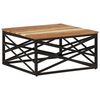 vidaXL Coffee Table 68x68x35 cm Solid Acacia Wood