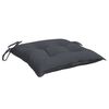 vidaXL Chair Cushions 2 pcs Anthracite 50x50x7 cm Oxford Fabric