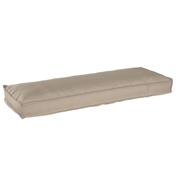 vidaXL Cushion Taupe 120 x 40 x 8 cm Oxford Fabric