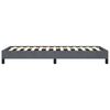 vidaXL Bed Frame without Mattress Dark Grey 100x203 cm Twin XL Velvet