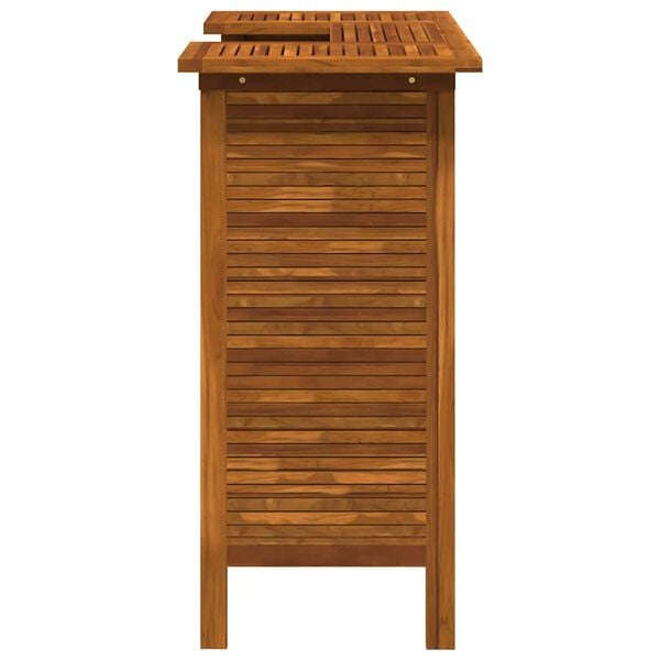 vidaXL Bar Table 110x50x105 cm Solid Acacia Wood