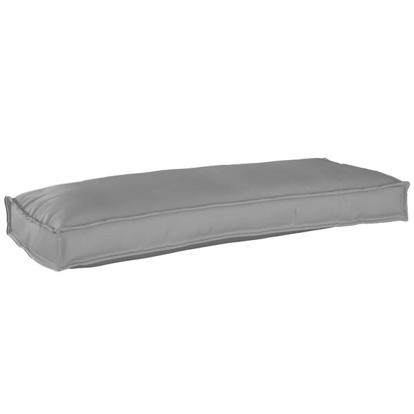 vidaXL Cushion Grey 100 x 40 x 8 cm Oxford Fabric