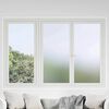 vidaXL Window Film Frosted Grey 90 x 1000 cm PVC
