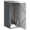 vidaXL Garden Shed Anthracite 87x98x159 cm Galvanised Steel