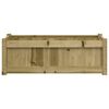 vidaXL Garden Planters 2 pcs Impregnated Wood Pine