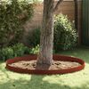 vidaXL Lawn Edging 4 pcs Rusty 450 x 0.05 x 25 cm Weathering Steel