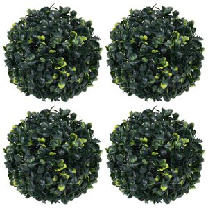 vidaXL Artificial Boxwood Balls 4 pcs 12 cm