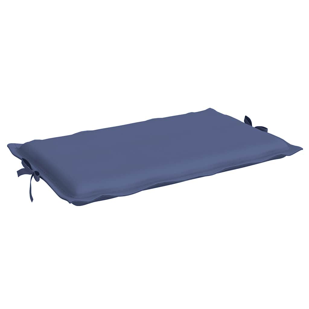 vidaXL Sun Lounger Cushion Navy Blue Oxford Fabric