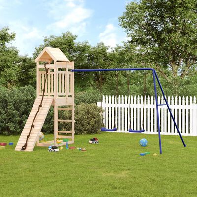 vidaXL Outdoor Playset Solid Wood Pine