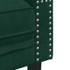 vidaXL Chesterfield Sofa Chair Dark Green Velvet