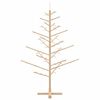 vidaXL Wooden Christmas Tree with Stand Natural 150 cm Solid pine wood