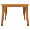 vidaXL Garden Table 110x110x75 cm Solid Wood Acacia