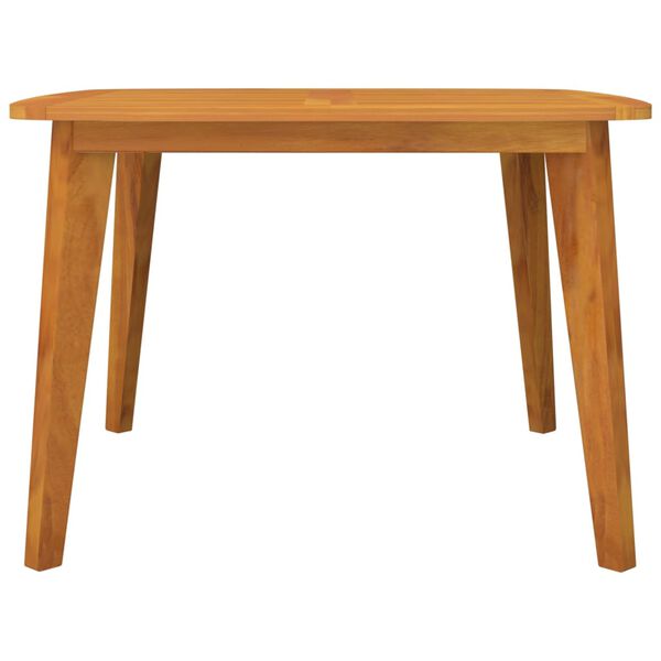 vidaXL Garden Table 110x110x75 cm Solid Wood Acacia