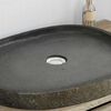 vidaXL Basin Grey (38-45) x (30-35) x 15 cm River stone