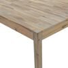 vidaXL Dining Table 110x70x75 cm Solid Wood Acacia