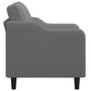 vidaXL Sofa Chair Dark Grey 60 cm Fabric