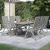 vidaXL 7 Piece Garden Dining Set Solid Wood Acacia