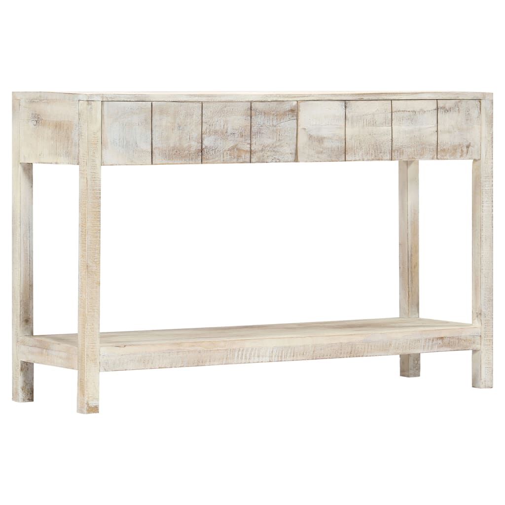 vidaXL Console Table 120x35x75 cm Solid Mango Wood