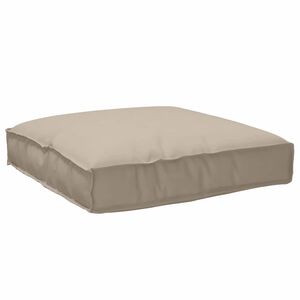 vidaXL Cushion Taupe 80 x 80 x 12 cm Oxford Fabric