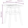 vidaXL 3 Piece Garden Lounge Set Solid Wood Acacia