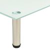 vidaXL TV Stand Frosted 40x35x17 cm Tempered Glass