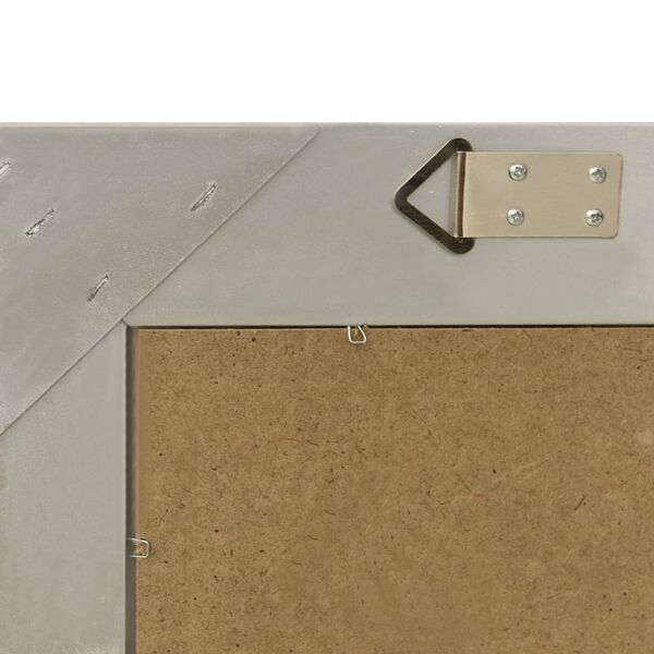 vidaXL Wall Mirror Baroque Style 60x40 cm Silver