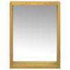 vidaXL Mirror Cabinet 30x10x40 cm Solid Wood Teak