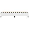 vidaXL Bed Frame without Mattress White Twin Faux Leather (US Only)