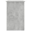 vidaXL Desk Concrete Grey 100x50x76 cm Engineered Wood